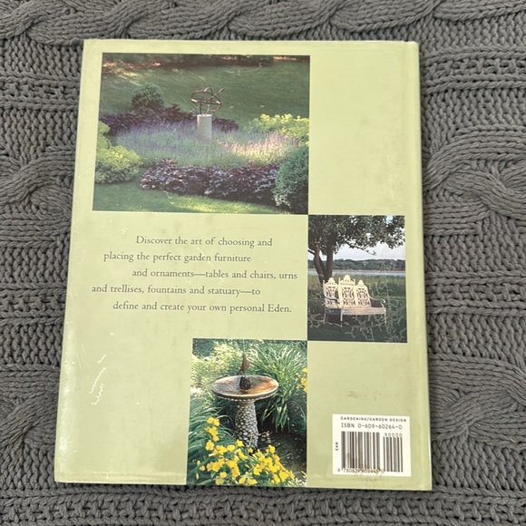 Garden Ornaments Book by Martha Baker Topiary Patios Porch Decor Vintage - Picture 3 of 9